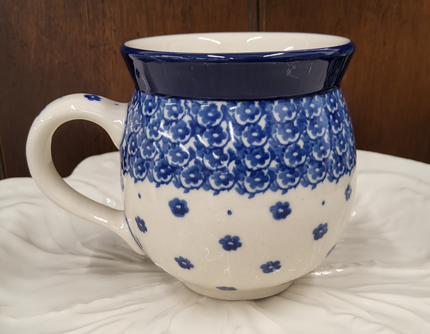 Polish Ceramic Gracie Mug - Large Rounded