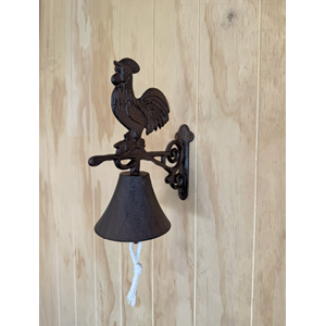 Cast Iron Rooster Doorbell