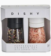 Dishy pepper and Salt Grinder Set