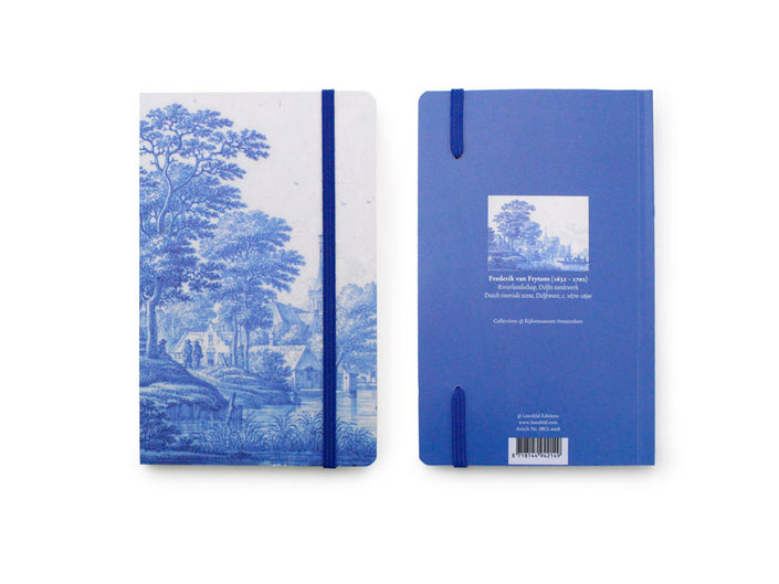Notebook, Delft Riverside- Soft Cover A6