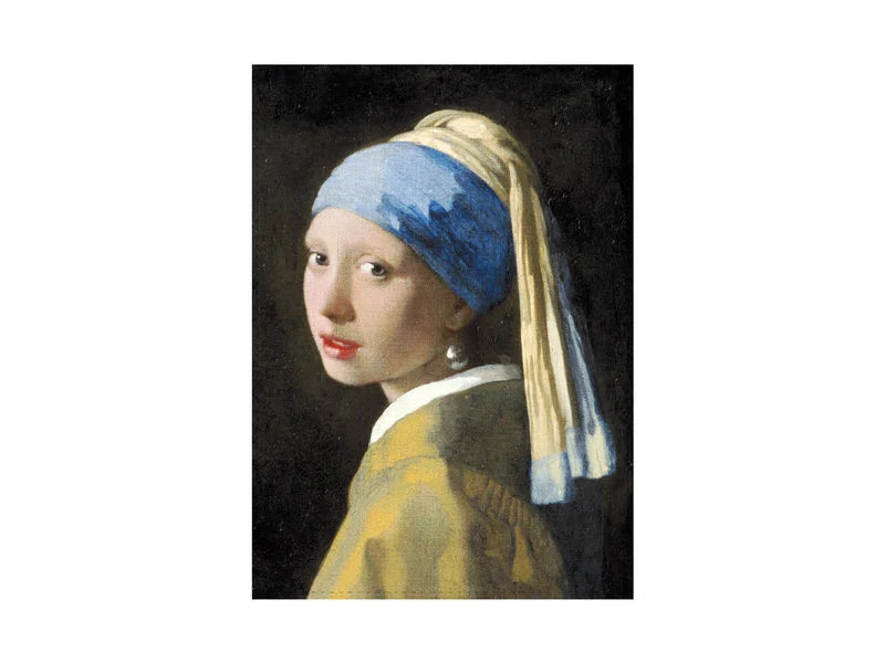 Girl with a Pearl Earring Tea Towel