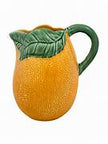 Bordallo Pinheiro Orange Jug