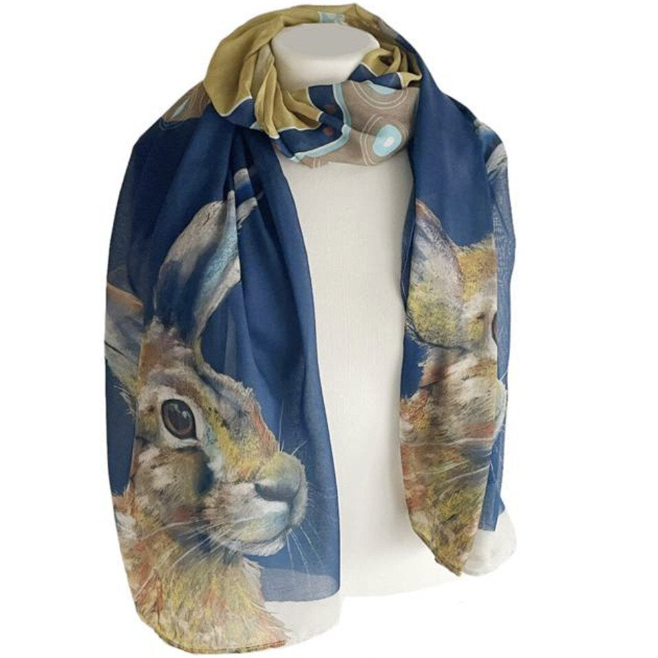 The little dog laughed Sweet William Hare Scarf