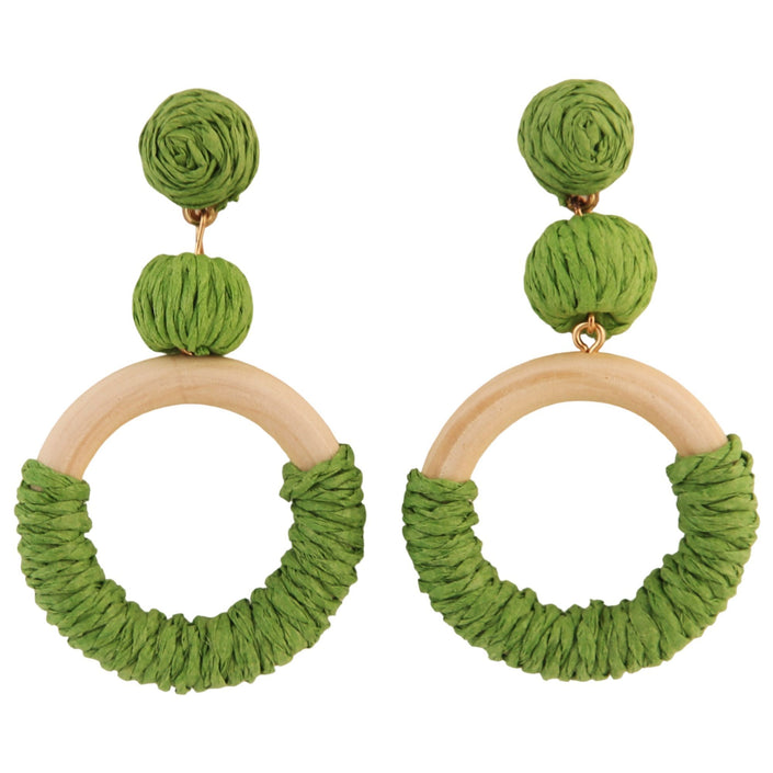 Tilly Earrings Green