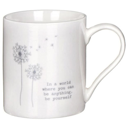 Transomnia Dandelion Message Mug