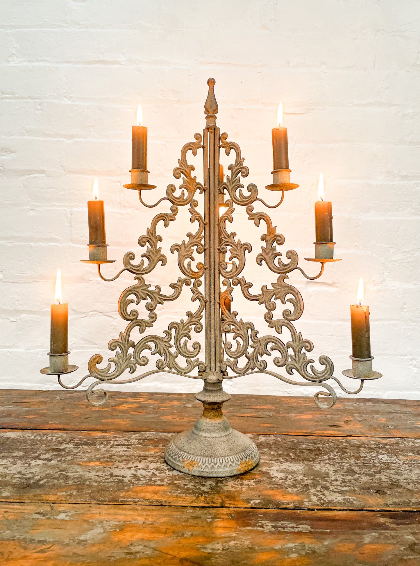 Metal Tree Candelabra