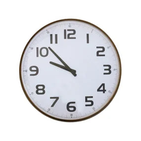 Antique Brass Iron Wall Clock