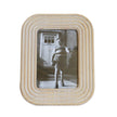 CC Interiors Wooden Photo Frame with Ridged Details 6x4