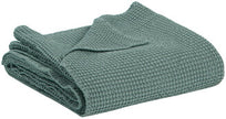 Vivaraise Plaid Maia Throw - Vert Gris