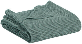 Vivaraise Plaid Maia Throw - Vert Gris