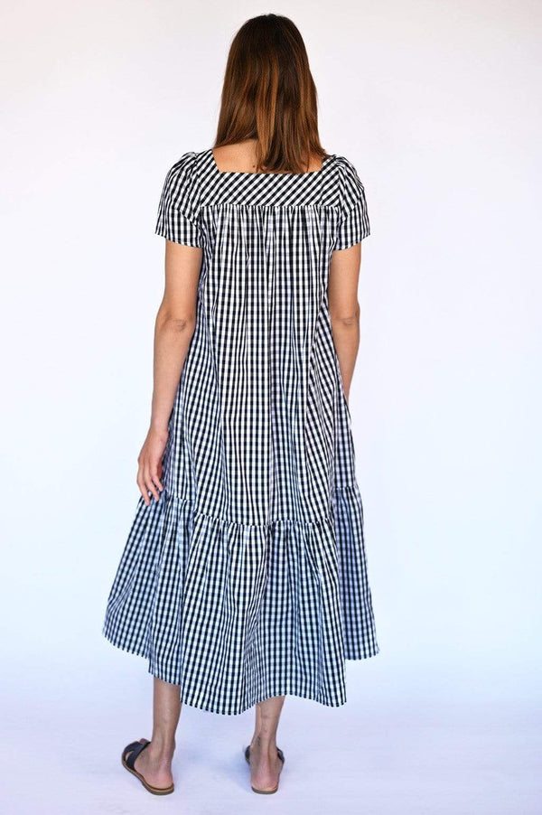 Wyatt Wylde Gingham Dress - Lenny Midi