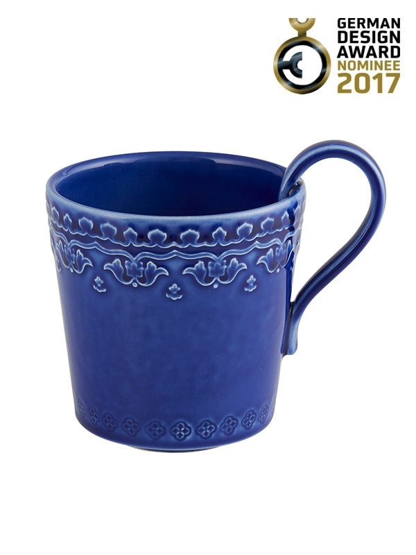 Bordallo Pinheiro Rua Nova Mug - Indigo