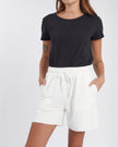 White Georgia Short by Crue the Label