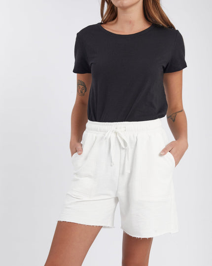 White Georgia Short by Crue the Label