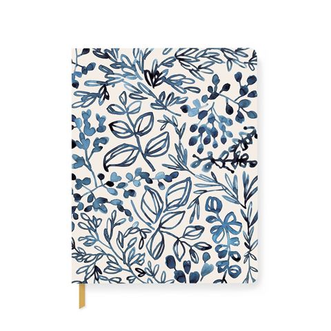 Fringe Studio Indigo Leaf Journal