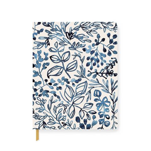 Fringe Studio Indigo Leaf Journal