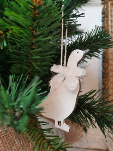 Welsh Duck Christmas Decoration