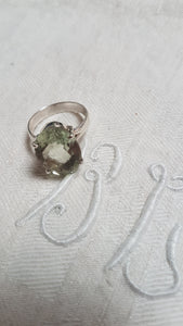 Green Amethyst Ring #2