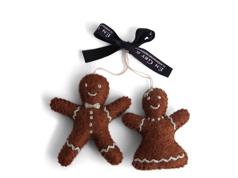 En Gry & Sif Gingerbread Man and Woman (Small)