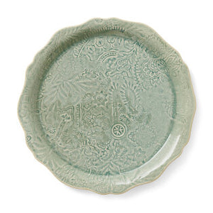 Sthal Round Serving Plate - Antique