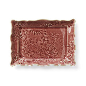 Sthal Appetizer Plate - Old Rose