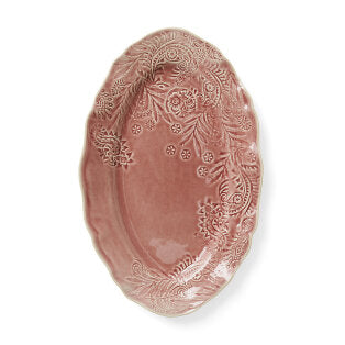 Sthal Oval Dish - Old Rose