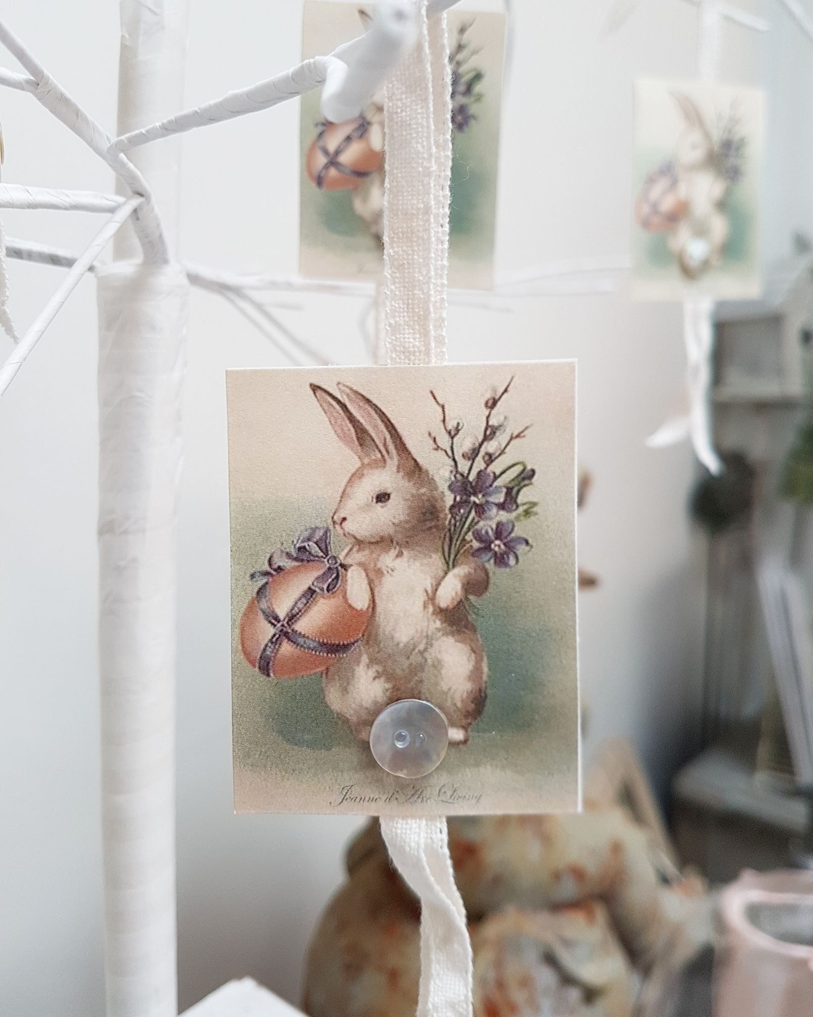 Jeanne d'Arc Living Rabbit Decoration (LAST ONE)