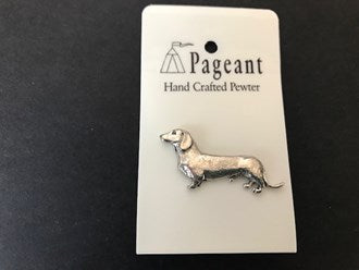 Pewter Dachshund Pin