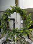 pine cone wreath