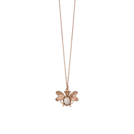 Simply Italian Bee Cloudy Gemstone Pendant