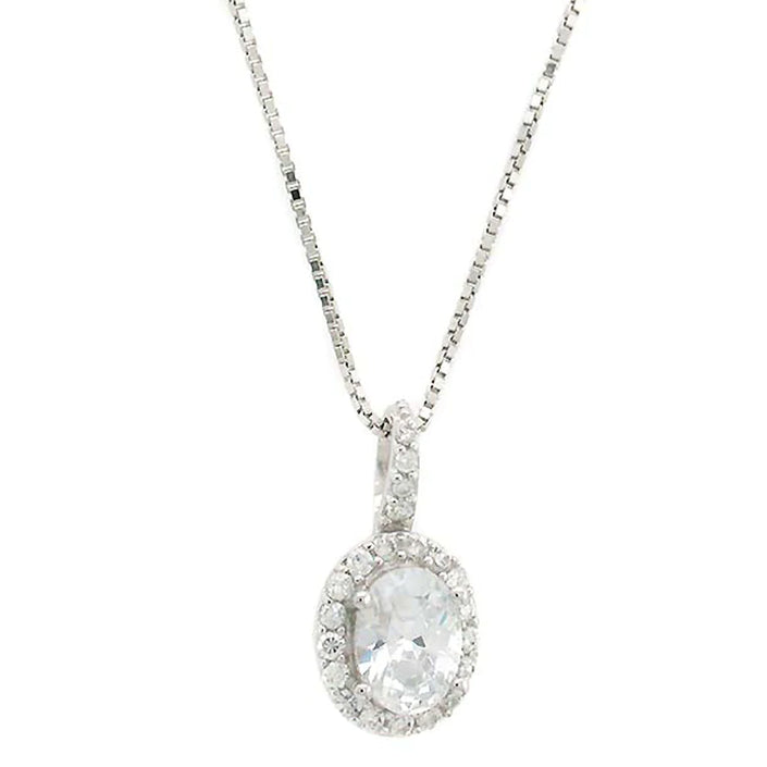 Simply Italian Oval Necklace
