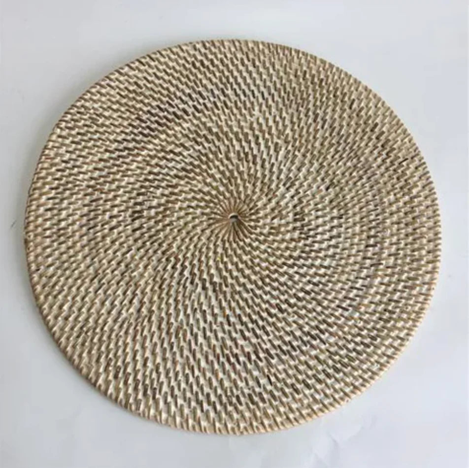 Lombok Placemat Whitewash - By Voodoo