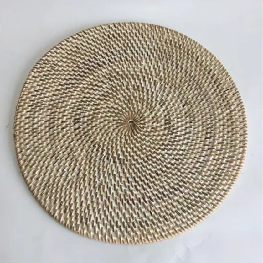 Lombok Placemat Whitewash - By Voodoo