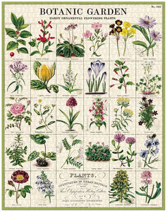 Cavallini & Co - Vintage Puzzle - Botanic Garden 1000 pieces