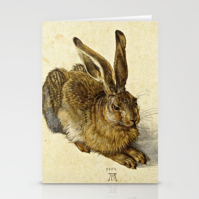 Albrecht Durer Hare Card