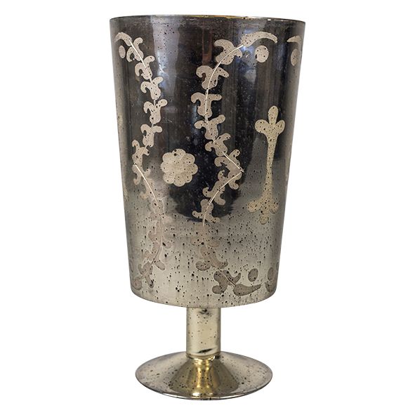 French Country MARCELLO ETCHED HURRICANE