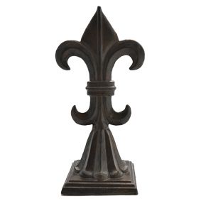 French Country Fleur De Lis Door Stop