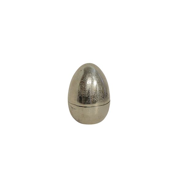 Silver Egg Trinket Box