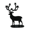 French Country Collections Small Reindeer Iron Candleholder