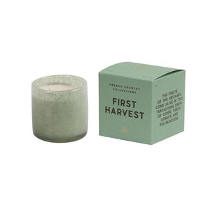First Harvest Glass Candle by French Country Collections