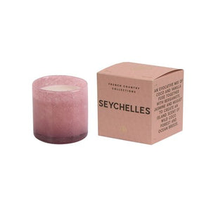 Seychelles Glass Candle/Refill by French Country Collections
