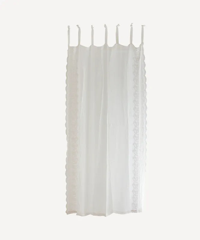 Anais Cut Work Linen Curtain