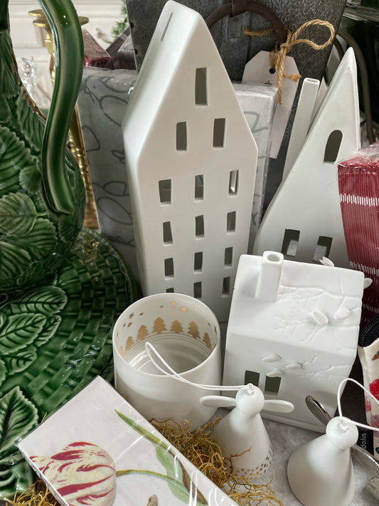 Porcelain Tealight houses radar