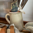 CC Interiors Cream and Mustard Jug