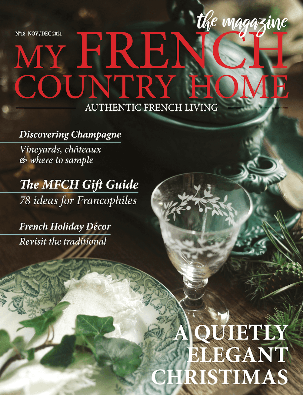My French Country Home Magazine - November/December 2021