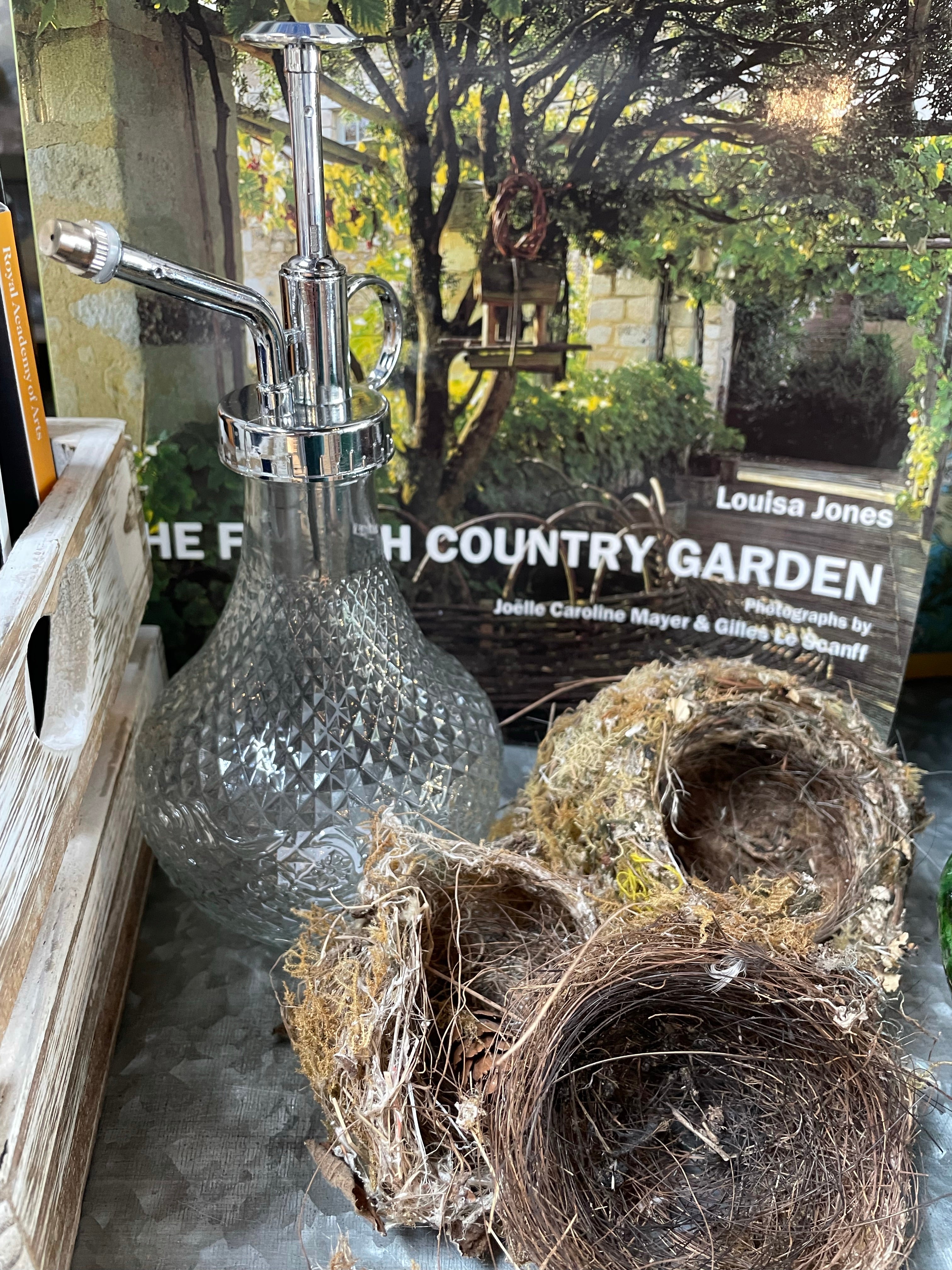 Vintage Inspired Cut Glass Plant Mister