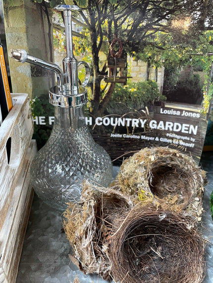 Vintage Inspired Cut Glass Plant Mister