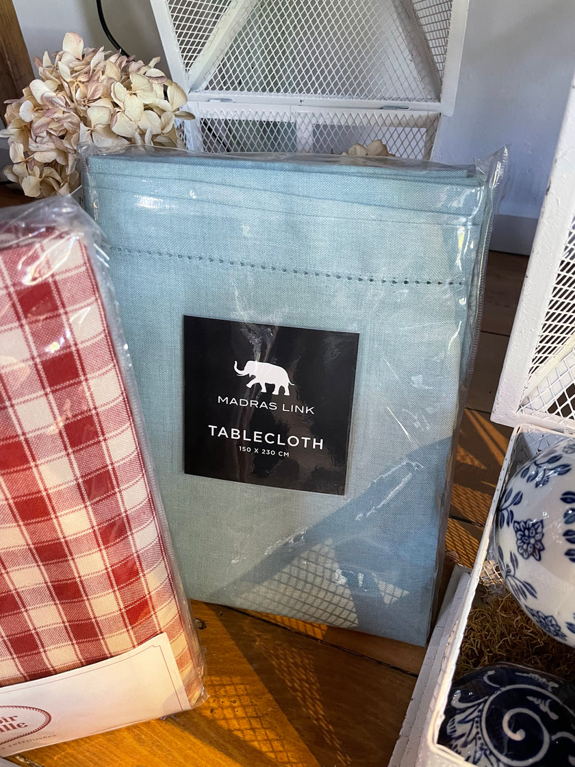 Madras Link Table Cloth or Napkins