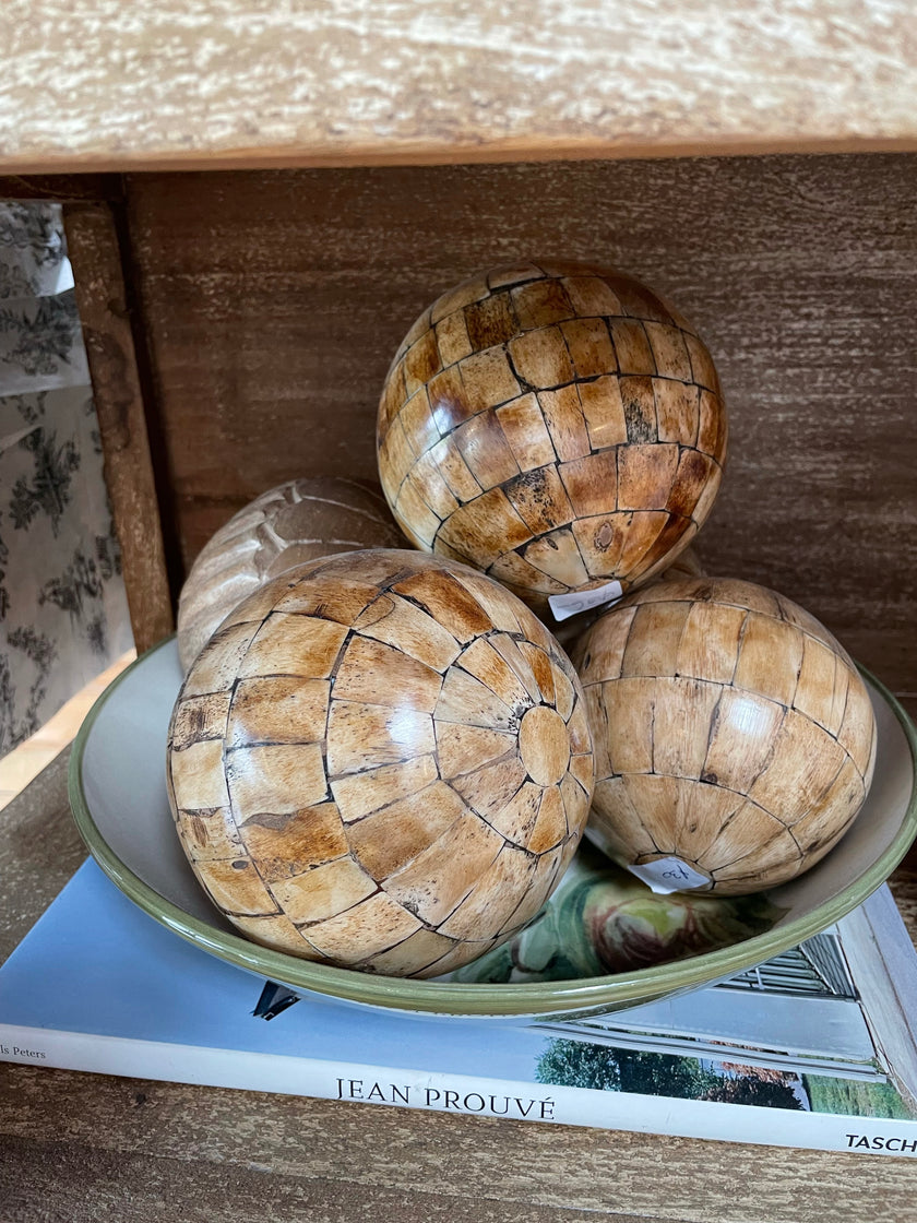 Wooden balls