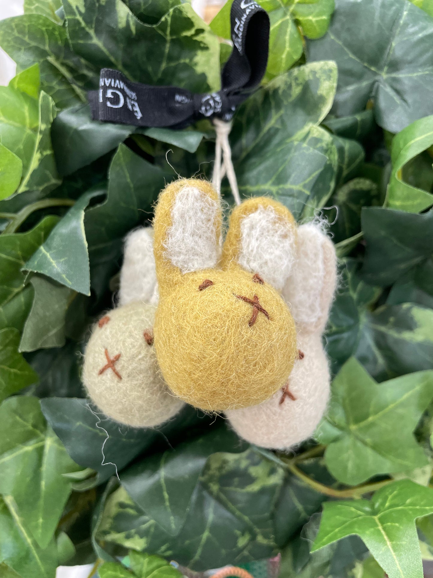 Gry and Sif Mini Hanging Bunny Single